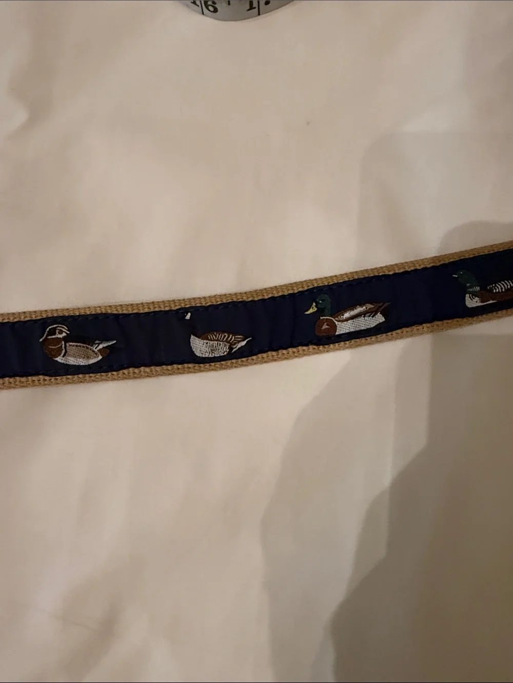 Preston Boys Preppy Belt size 24 with mallard ducks